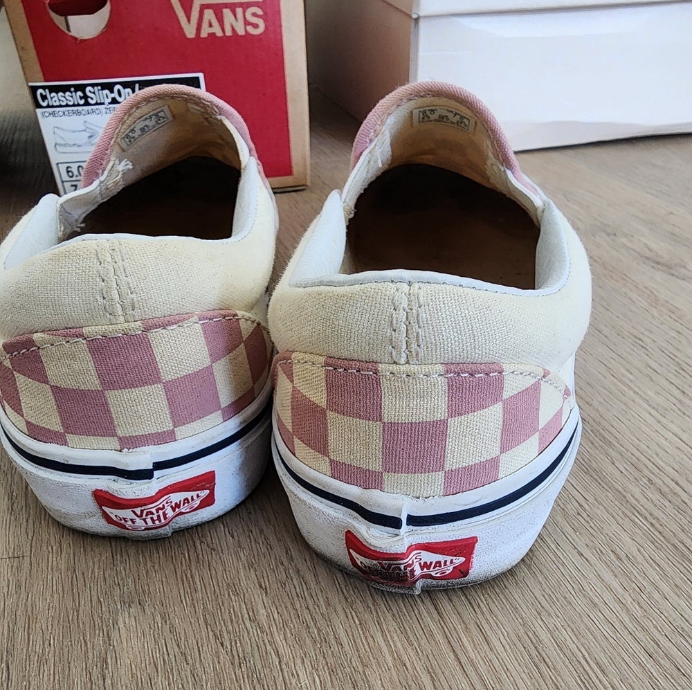 Checkered Vans - image 1